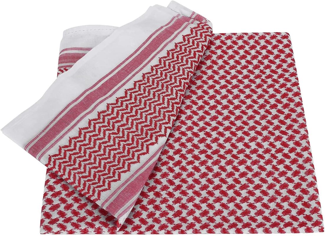 Men's shemagh Saudi scarf Rumaal Boxed