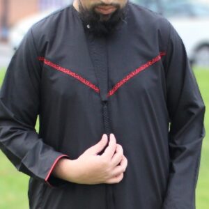 Mens Omani Embroidery Jubba