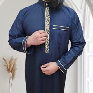 Mens Embroidery Thobe