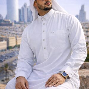 Mens thobe Jubba Saudi Style